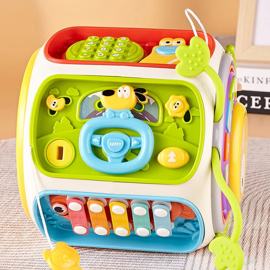 Baby puzzle multifunctional face toy