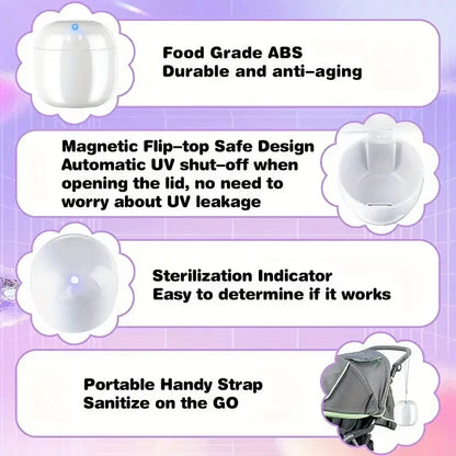 Portable Baby Pacifier Sterilizer