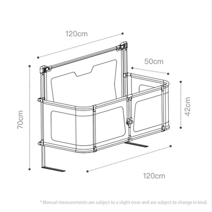 Cot with Guardrail