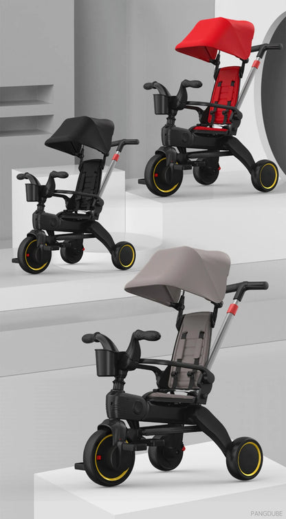 Multifunctional Folding Tricycle