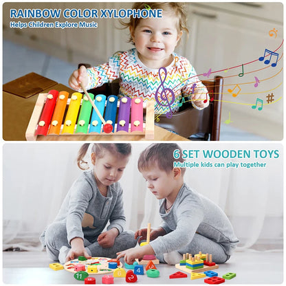 Montessori 3D Wooden Puzzles