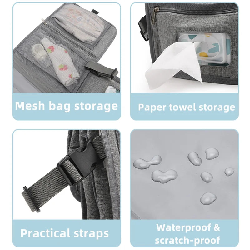 PANGDUBE Portable Baby Diaper Changer