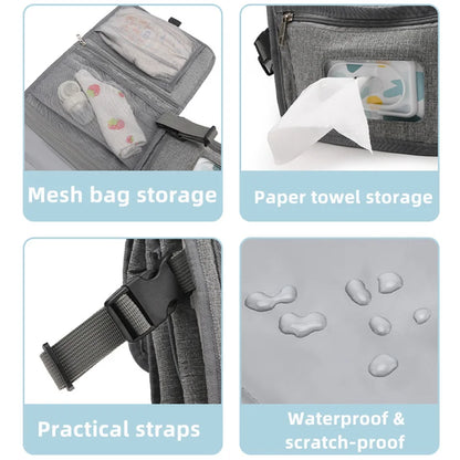 PANGDUBE Portable Baby Diaper Changer