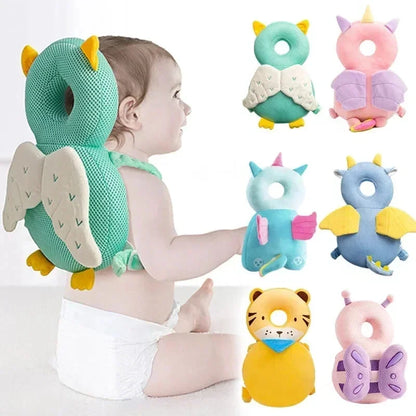 Baby anti-fall headrest