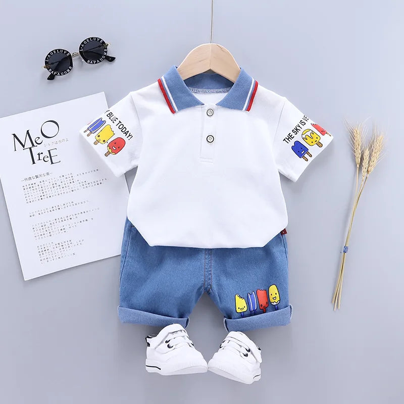 Fashionable Children's Polo Shirt