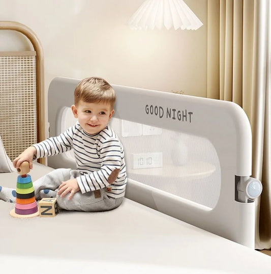 Foldable bed Guardrail