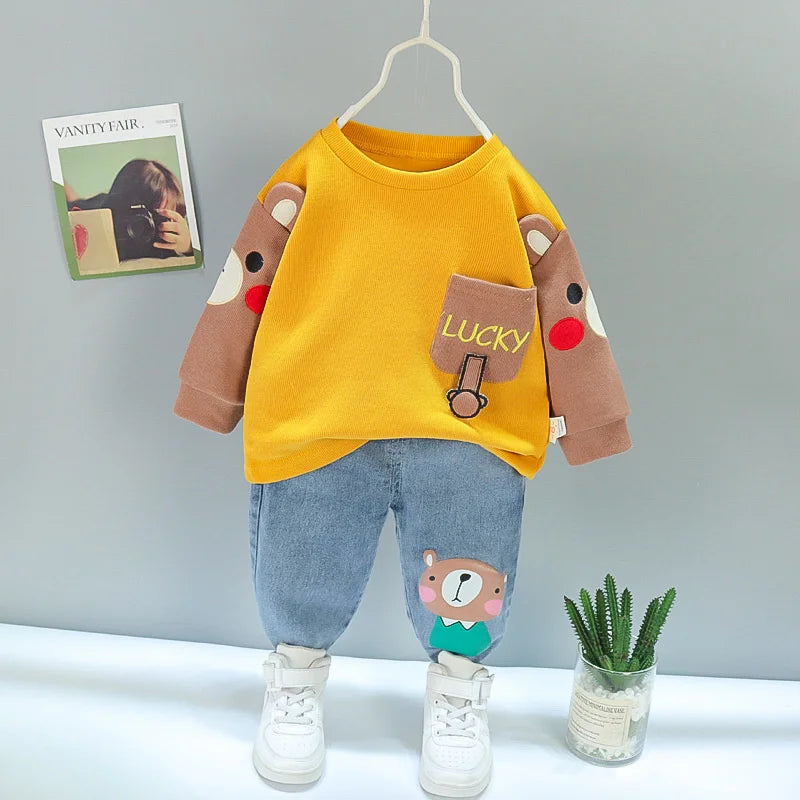Lucky - Jeans set LulliFy Kids