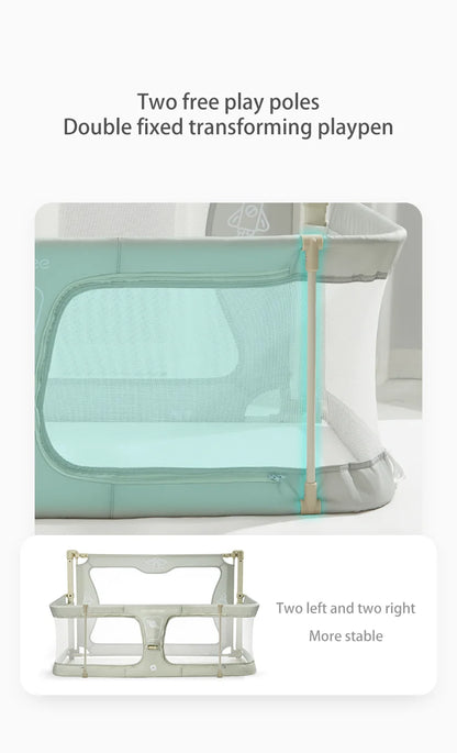 Cot with Guardrail
