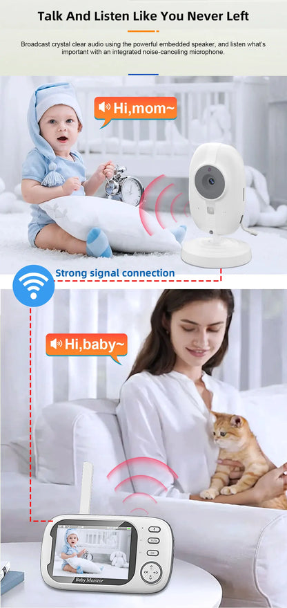 3.5'' Video Baby Monitor