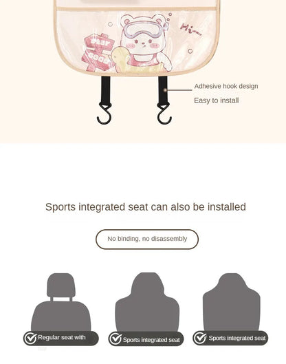 Car Back Seat Organizer