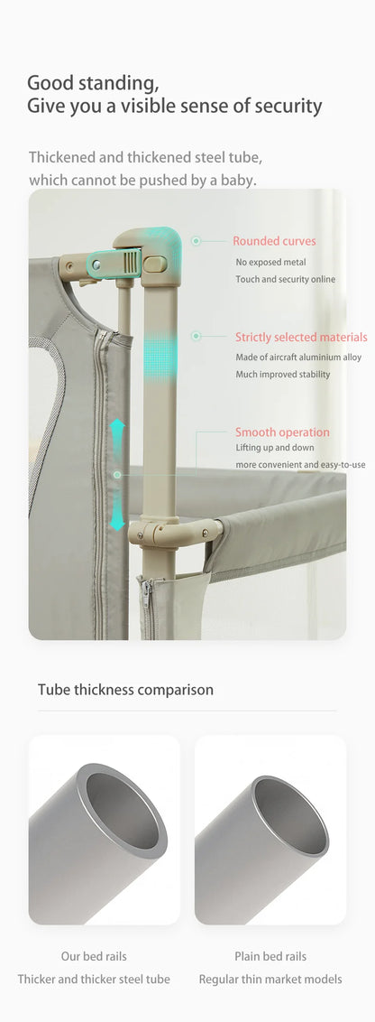 Cot with Guardrail