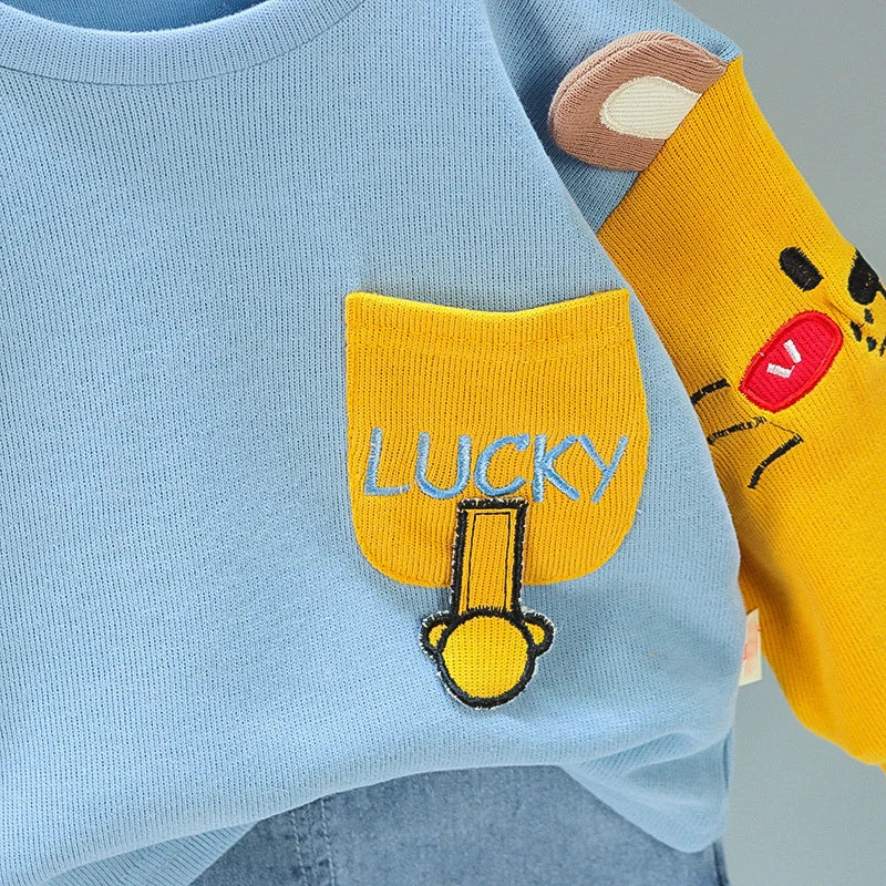 Lucky - Jeans set LulliFy Kids
