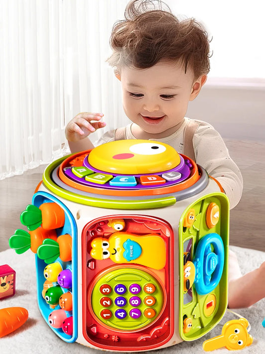 Baby puzzle multifunctional face toy