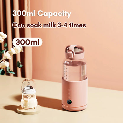Portable heating cups
