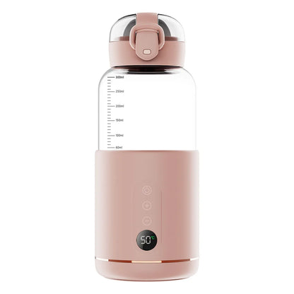 Portable heating cups