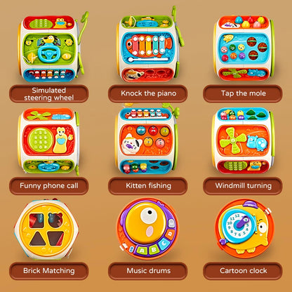 Baby puzzle multifunctional face toy