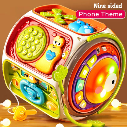 Baby puzzle multifunctional face toy