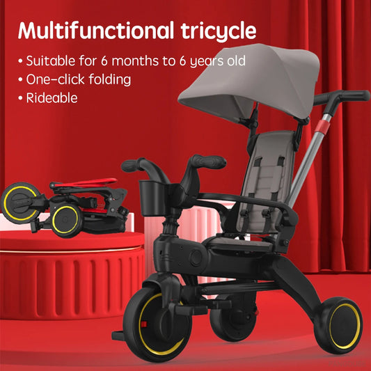 Multifunctional Folding Tricycle