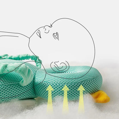 Baby anti-fall headrest