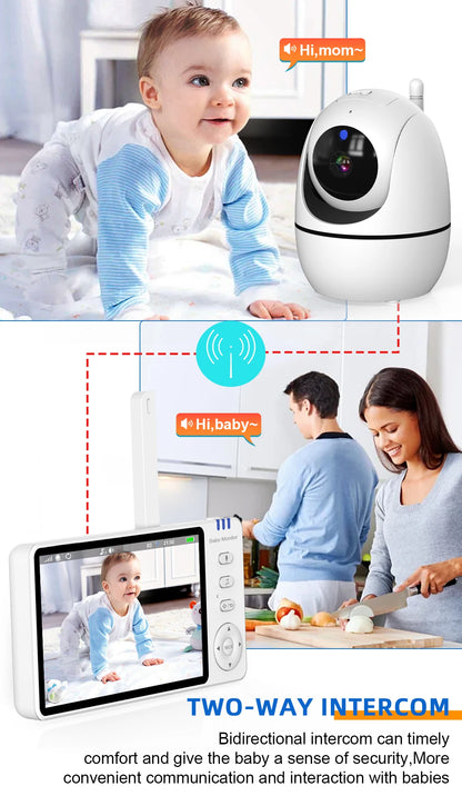 5 Inch Video Baby Monitor