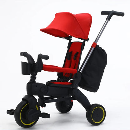 Multifunctional Folding Tricycle