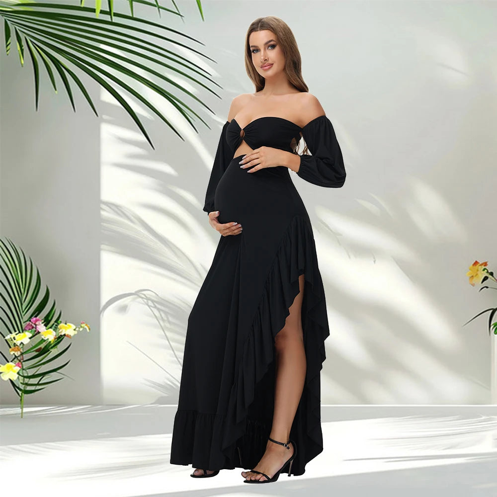 Sexy belly Maternity Dress LulliFy Kids