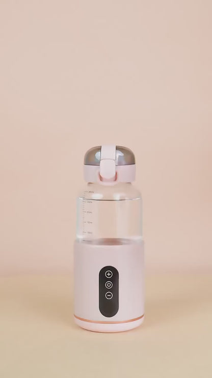Portable heating cups