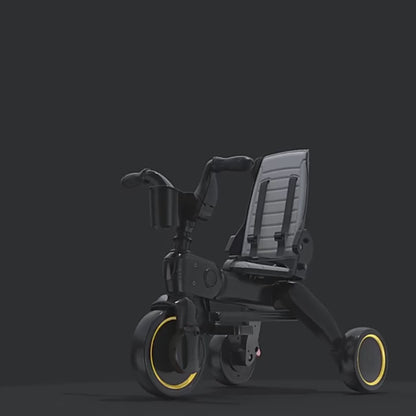 Multifunctional Folding Tricycle